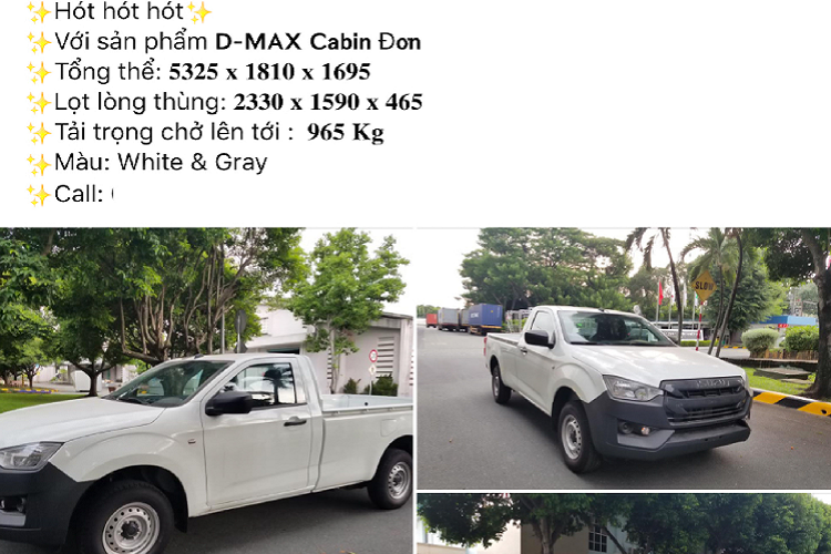 Can canh Isuzu D-Max cabin don, chua den 400 trieu tai Viet Nam-Hinh-2