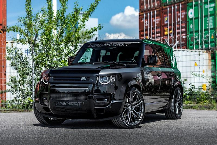 Land Rover Defender do sieu ham ho, nhung khong danh cho off-road