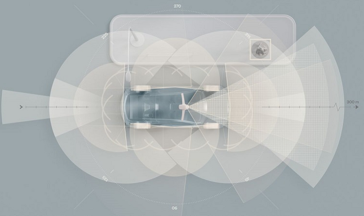 Volvo XC90 the he moi se duoc trang bi cam bien lidar tieu chuan