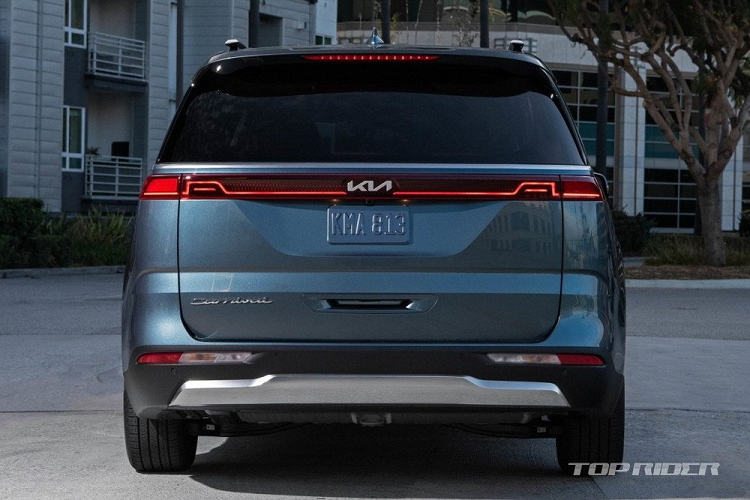 Kia Sedona 2022 them logo va trang bi moi, gia tang nhe-Hinh-3