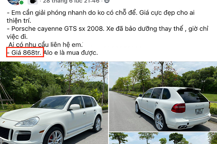 Co nen mua Porsche Cayenne chay 13 nam, ban 868 trieu o Sai Gon?-Hinh-2