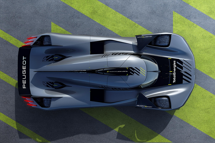 Peugeot 9X8 hybrid 2021 - doi thu moi cua Aston Martin Valkyrie-Hinh-2