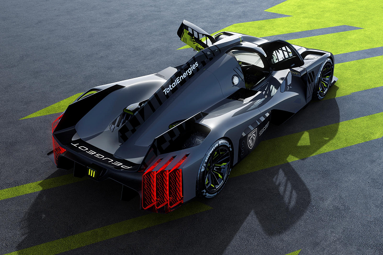 Peugeot 9X8 hybrid 2021 - doi thu moi cua Aston Martin Valkyrie-Hinh-4