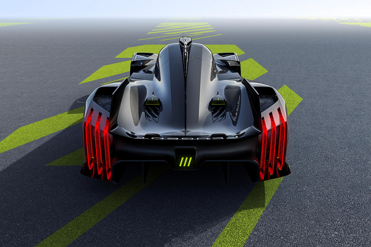 Peugeot 9X8 hybrid 2021 - doi thu moi cua Aston Martin Valkyrie-Hinh-7