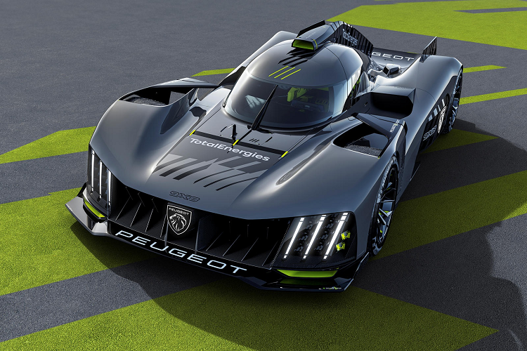 Peugeot 9X8 hybrid 2021 - doi thu moi cua Aston Martin Valkyrie