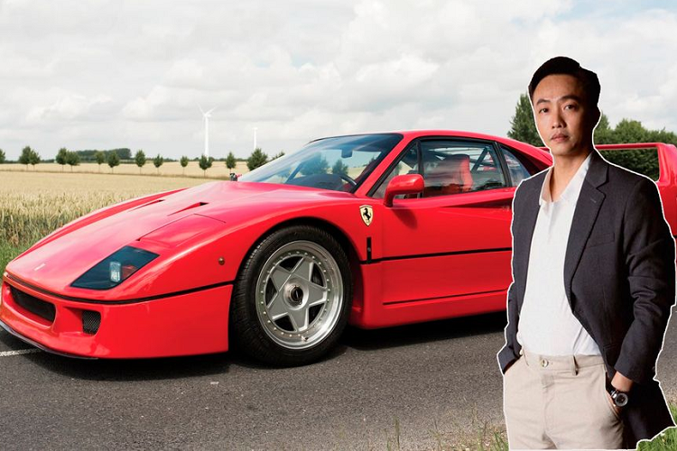 Cuong Do la muon dua Ferrari F40 co hon 23 ty ve Viet Nam