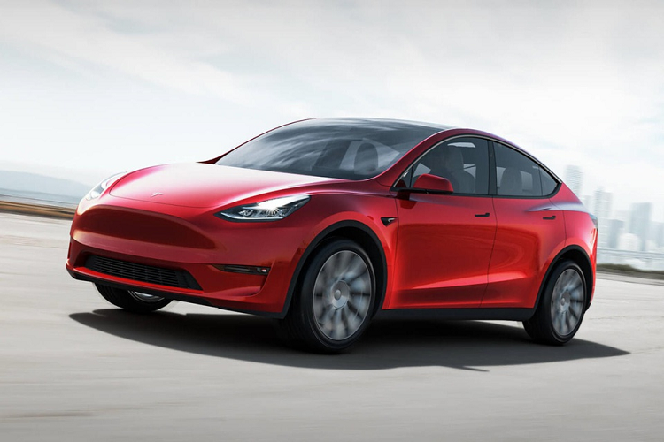 Tesla Model Y 2021 ban gia re ra mat tai Trung Quoc