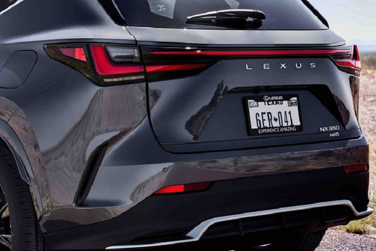 Lexus NX 2022 lan dau xuat hien 