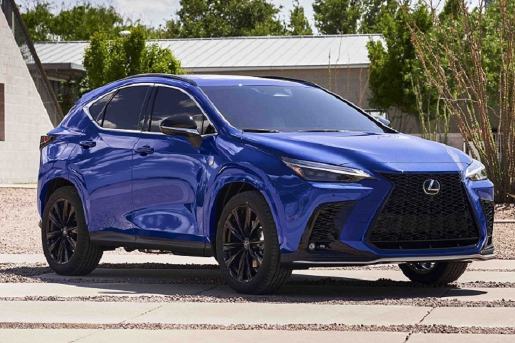 Lexus NX 2022 lan dau xuat hien 