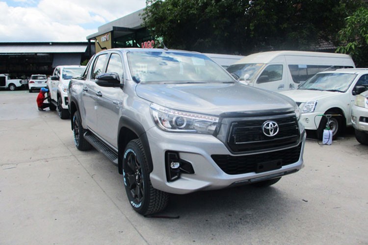 Toyota Hilux tuong lai se duoc trang bi khung gam toan cau