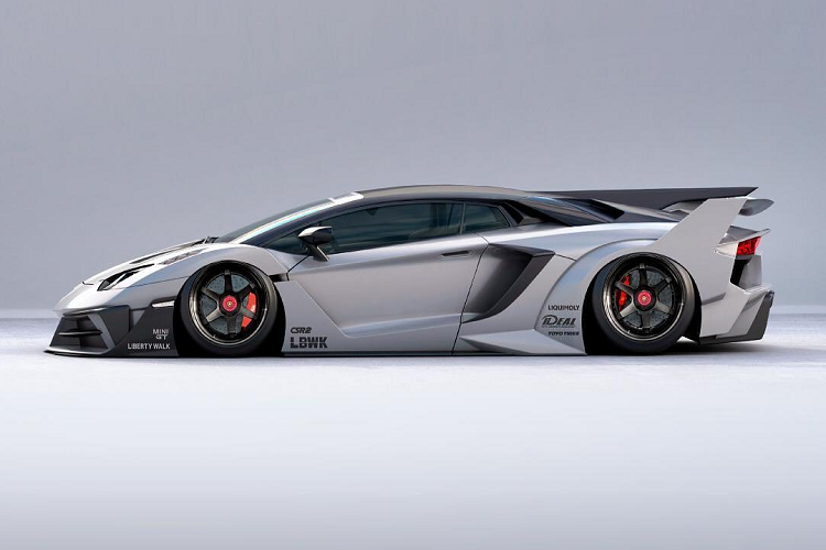 Ngam Lamborghini Aventador ban 