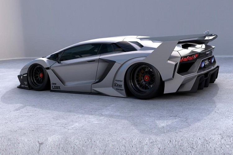 Ngam Lamborghini Aventador ban 