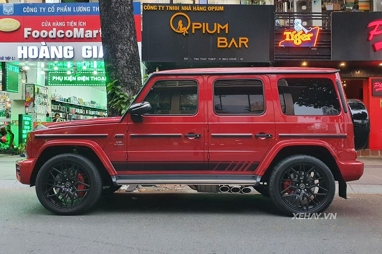 Mercedes-AMG G63 mau son dat nhat tai Viet Nam gan 300 trieu dong-Hinh-3