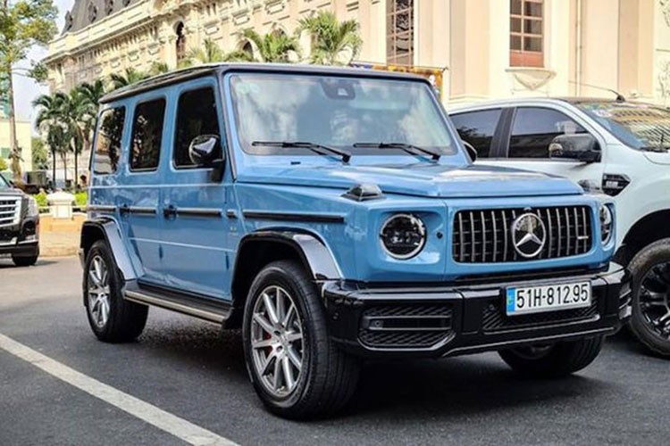 Mercedes-AMG G63 mau son dat nhat tai Viet Nam gan 300 trieu dong-Hinh-2