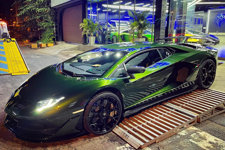 Lamborghini Aventador SVJ Verde Ermes hon 20 ty o Sai Gon-Hinh-6