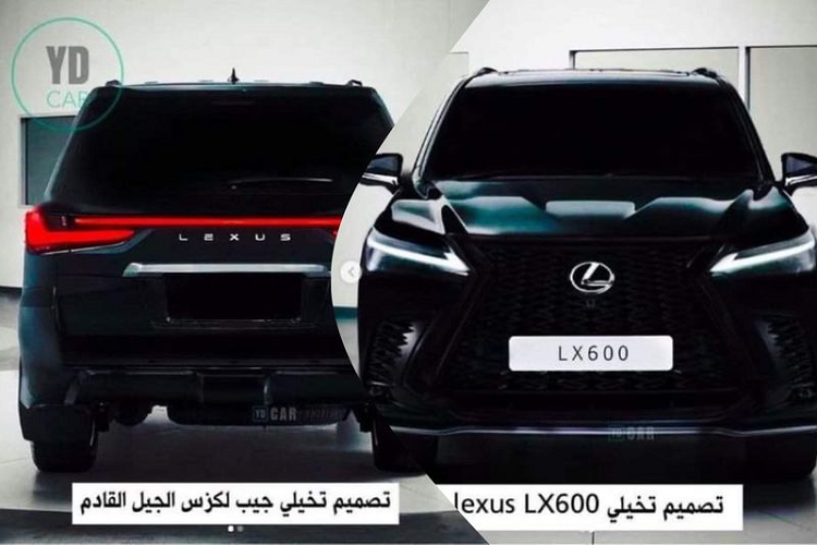 Lexus LX600 2022 lo dien - “chuyen co mat dat” cho gioi nha giau