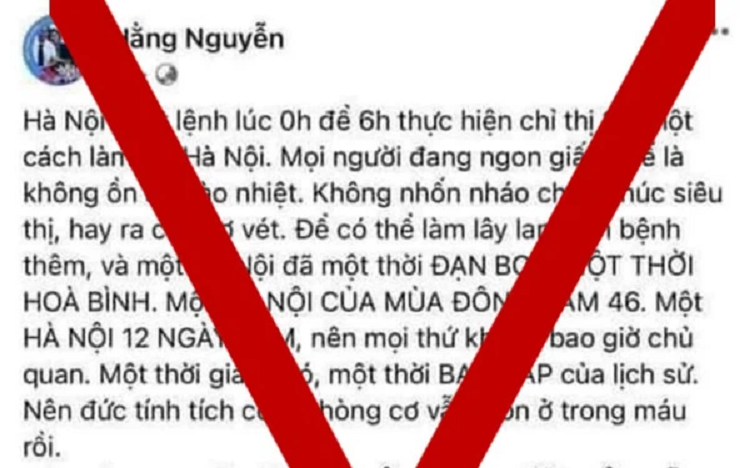 Chu tai khoan Facebook 'Hang Nguyen' bi phat 5 trieu dong