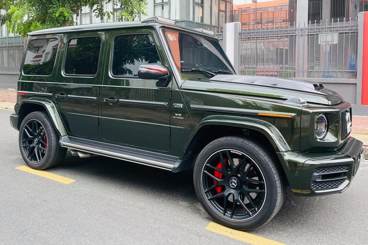 Chiec Mercedes-AMG G63 xanh bo doi hon 10 ty tim dai gia Viet-Hinh-2