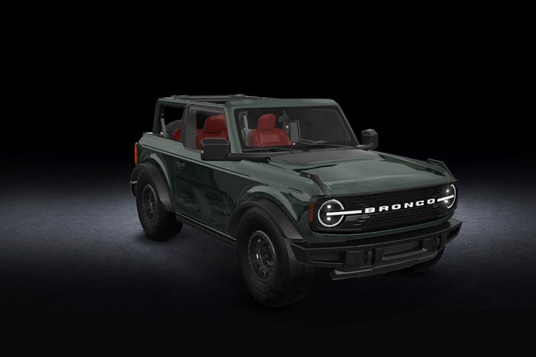 Ford Bronco 2022 dep hoang da voi mau son xanh luc moi-Hinh-7