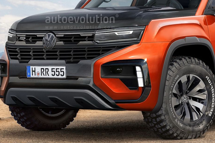 Volkswagen Amarok tomará prestado el chasis del Ford Ranger