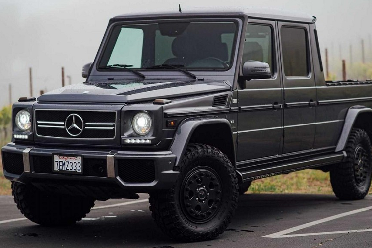 Dan choi cat duoi SUV Mercedes-Benz G-Class tien ty thanh ban tai