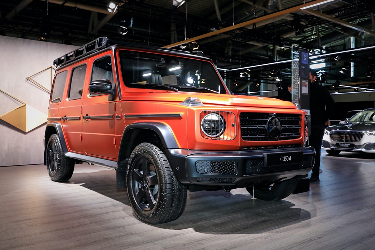 Mercedes-Benz G-Class 2022 moi duoc nang cap nhung gi?