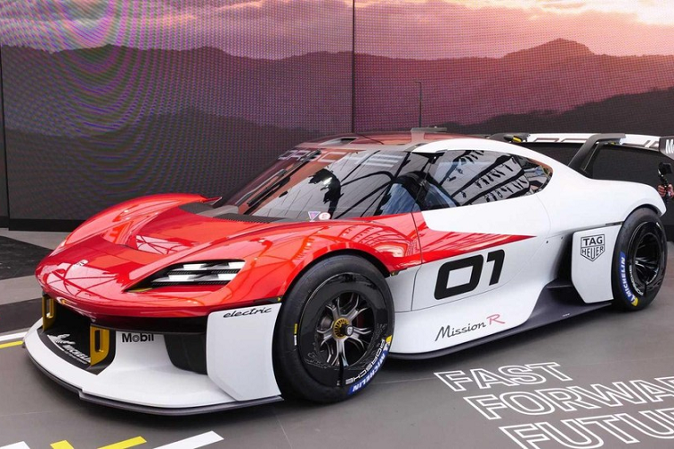 Porsche Mission R - xe dua dien hon 1.000 ma luc ra mat