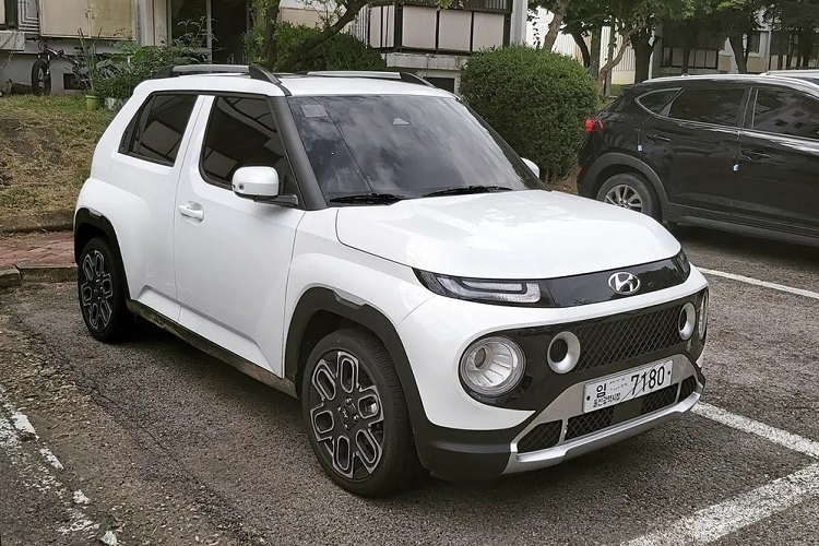 Tan thay SUV hang A sieu re - Hyundai Casper 2022 tren duong pho-Hinh-10