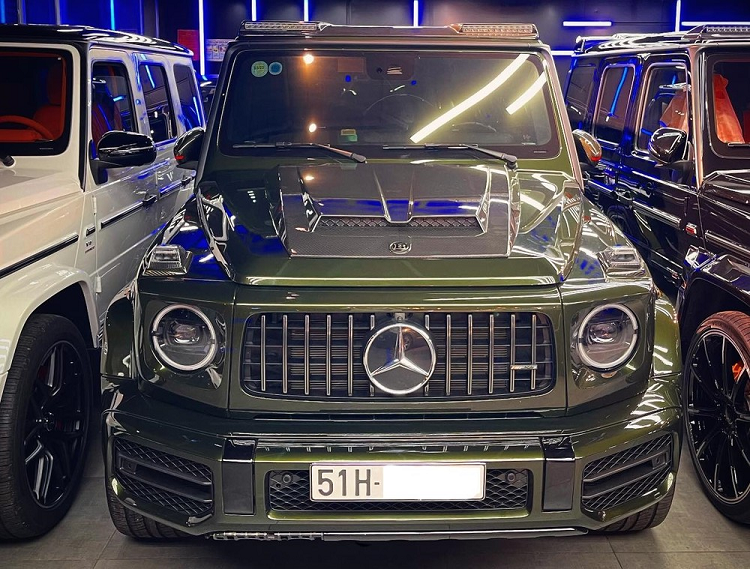 Mercedes-AMG G63 do Brabus hon 10 ty ve tay dai gia Sai Gon