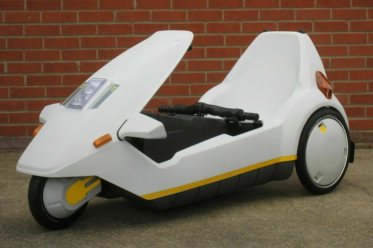 Sinclair C5 - xe dien 3 banh di truoc thoi dai, that bai tham hai-Hinh-2