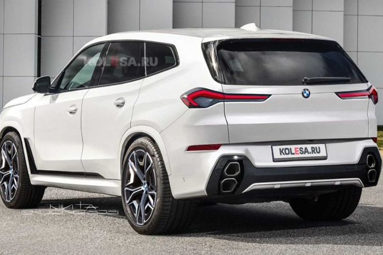 BMW X8 2023 voi dien mao do so, ham ho hon 