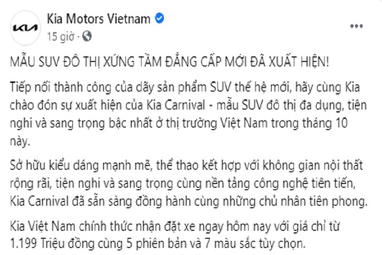 Kia Carnival 2022 “hoa” SUV do thi Viet Nam, tu 1,2 ty dong-Hinh-4