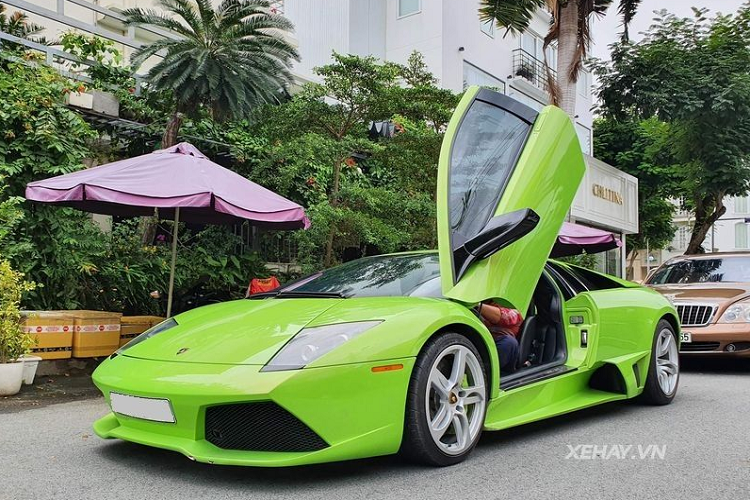 “Bo gia” Lamborghini Murcielago xanh com kich doc dao pho Sai Gon-Hinh-6