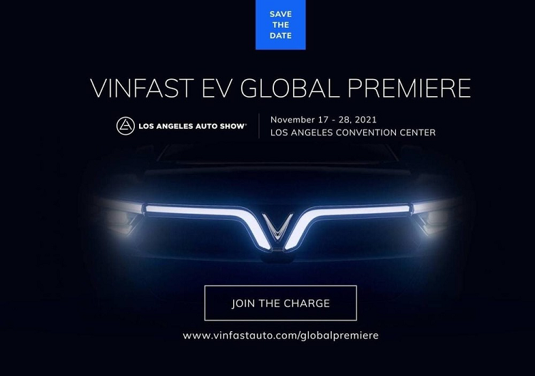 VinFast se ra mat oto dien moi tai Los Angeles Auto Show 2021