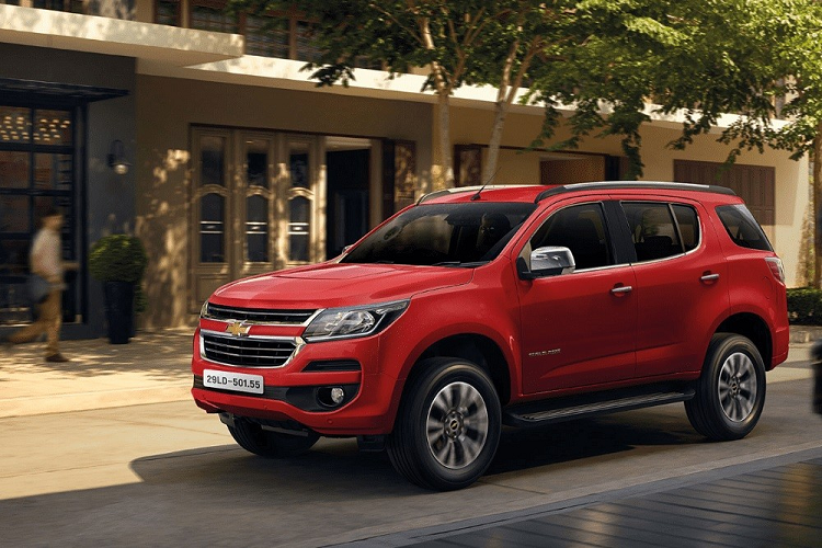 Chevrolet Trailblazer 2022 tro lai Dong Nam A, 