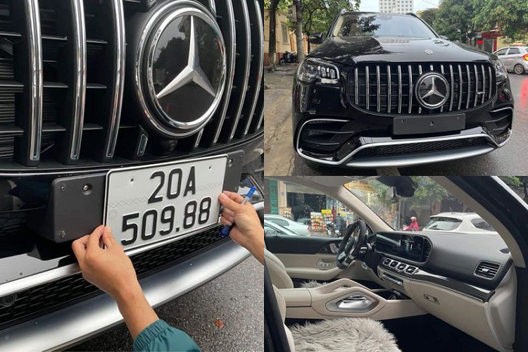 Mercedes-AMG GLS 63 2021 hon 14 ty ve tay dai gia Thai Nguyen