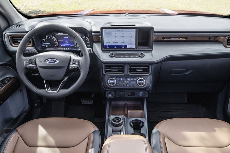 Ford Maverick 2022 - xe ban tai chi “uong” 5,6 lit xang/100 km-Hinh-3