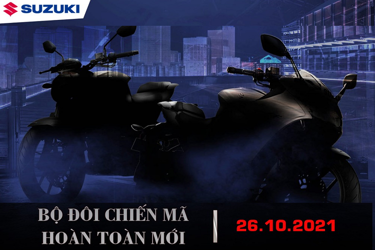 Suzuki sap ra mat hai mau xe moto moi tai Viet Nam