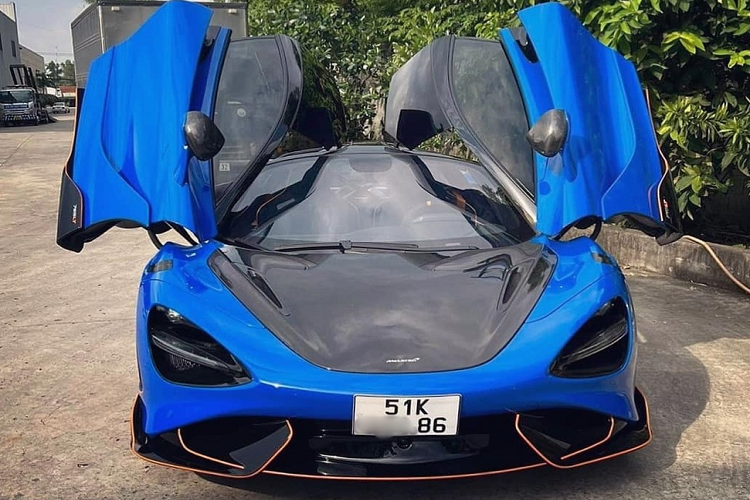 Dai gia Cu Chi ra bien so cho McLaren 765LT hon 30 ty dong