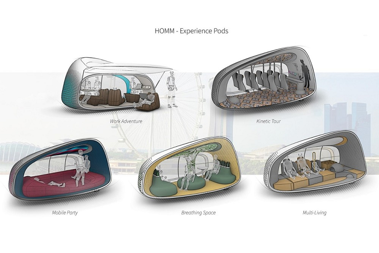 Homm Autonomous Experience Pod - 