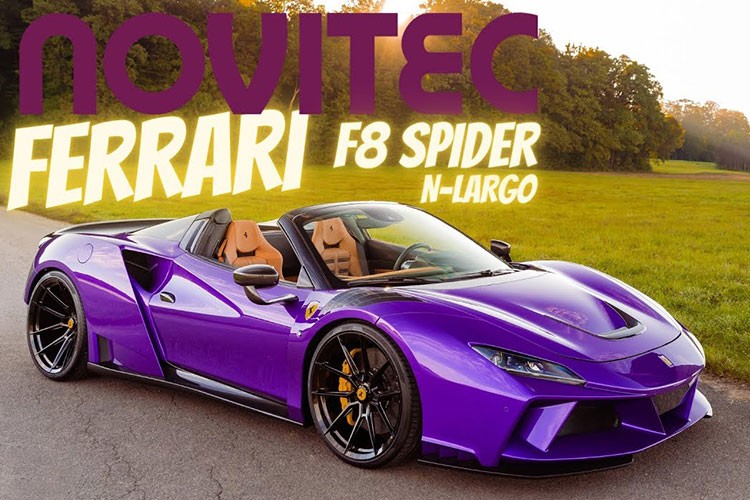 Sieu pham Ferrari F8 Spider Novitec N-Largo gioi han chi 15 chiec