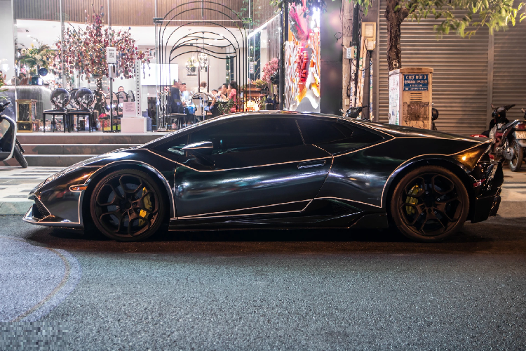 Ngam sieu xe Lamborghini Huracan do 