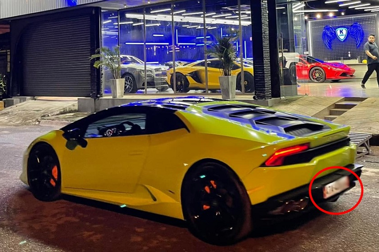 9X Krong Pak ban lai Lamborghini Huracan, che 