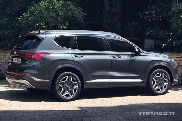 Ra mat Hyundai SantaFe 2022 ban 6 cho, tu 615 trieu dong-Hinh-7