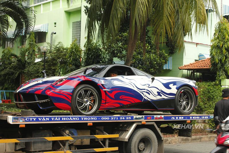 Pagani Huayra hon 80 ty cua Minh Nhua 