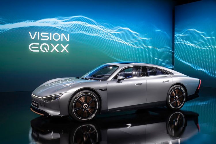 Mercedes-Benz Vision EQXX - xe sang dien chay 1000km/lan xac