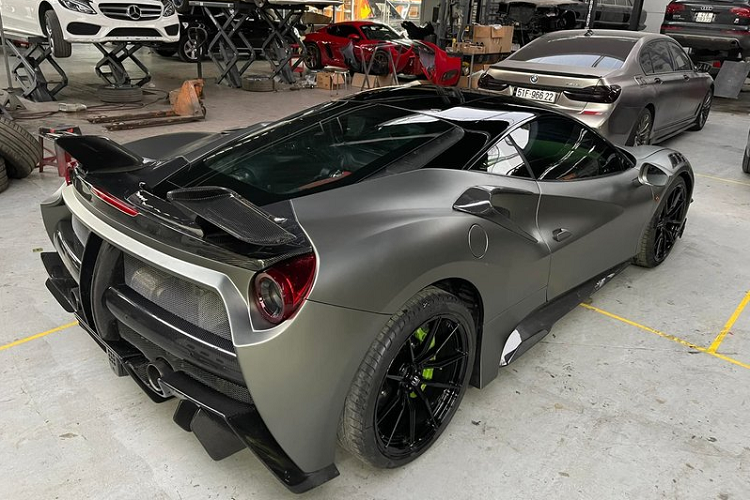 Ferrari 488 GTB do Misha Designs tai Viet Nam, 