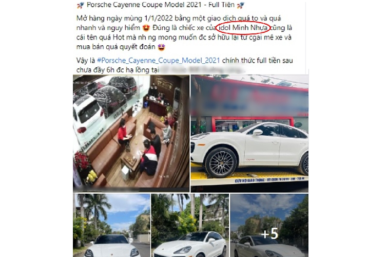 Porsche Cayenne Coupe hon 5 ty cua Minh Nhua 