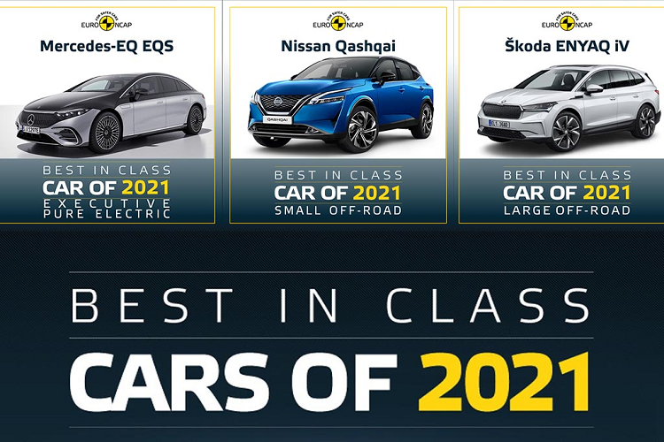 He lo nhung mau xe oto an toan nhat nam 2021 tu Euro NCAP