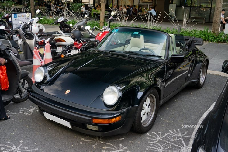 Chiec Porsche 930 Turbo Cabriolet hon 30 tuoi, doc nhat Viet Nam